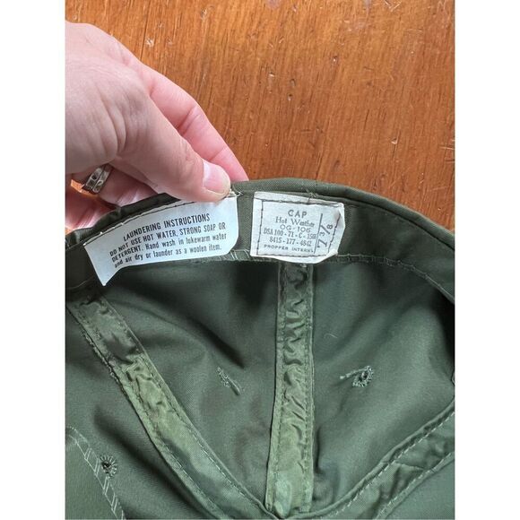 Dark green and gold men's baseball hat - Picture 2 of 3